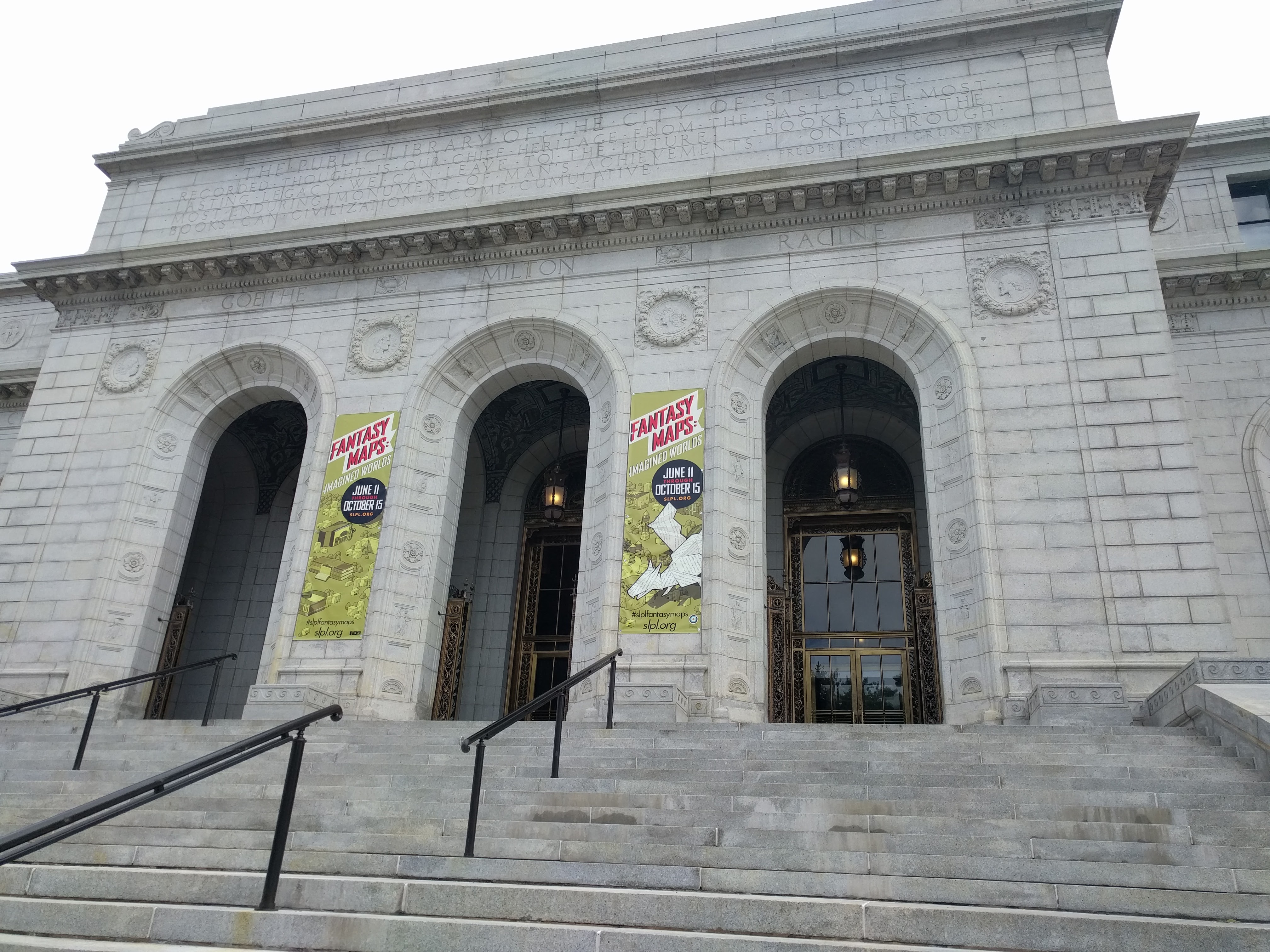 Exterior of St Louis Central Library