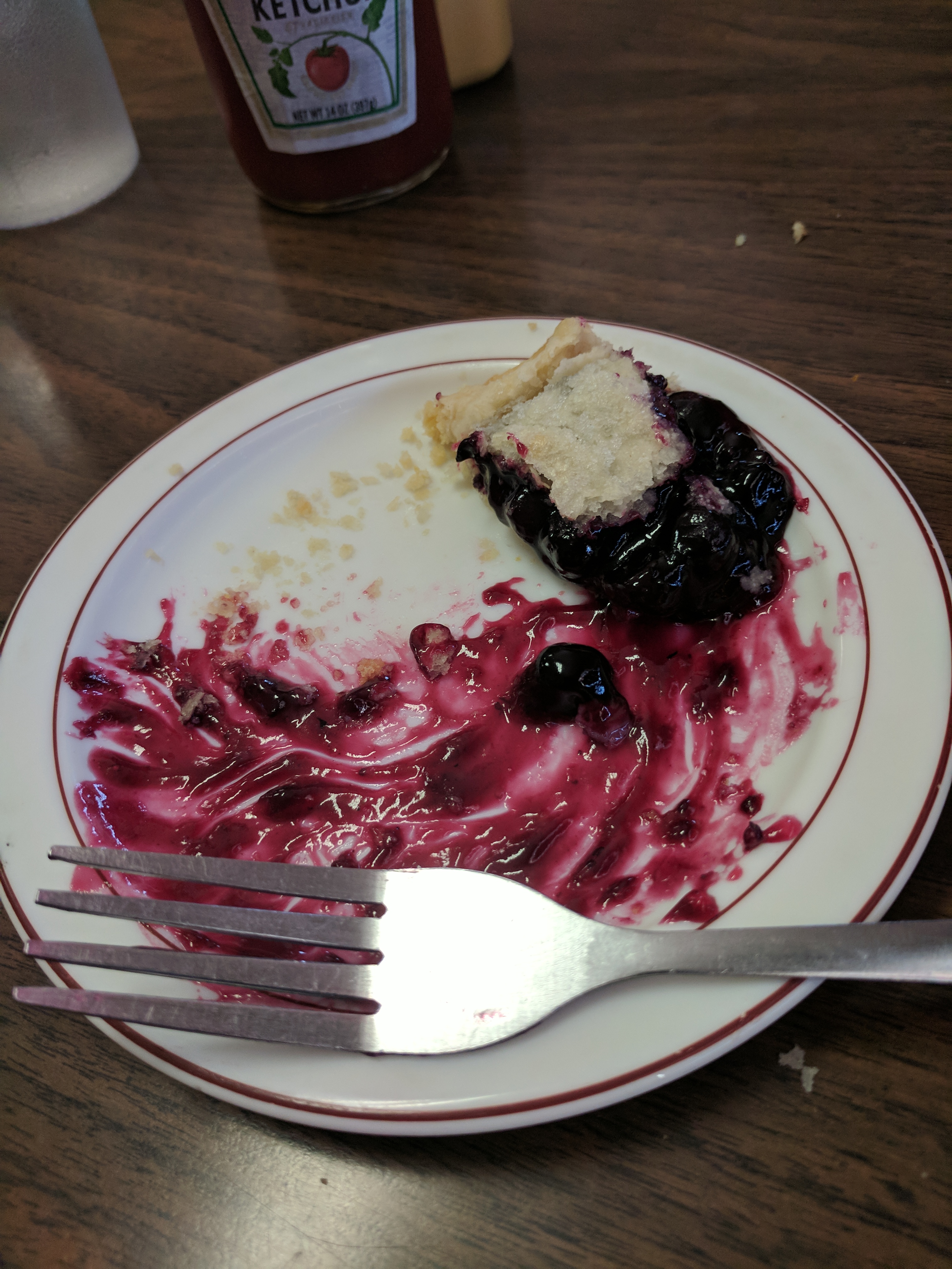 Blueberry pie